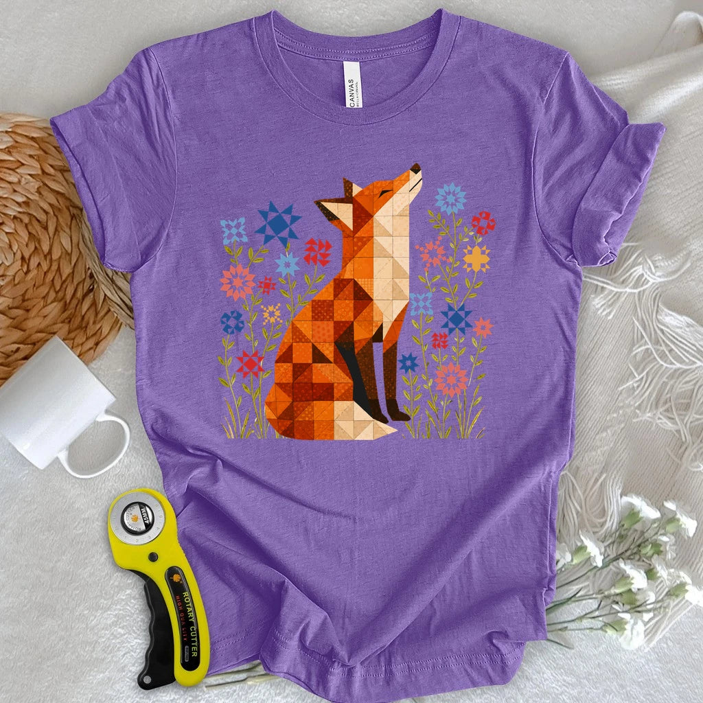 Patchwork Star Fox T-shirt