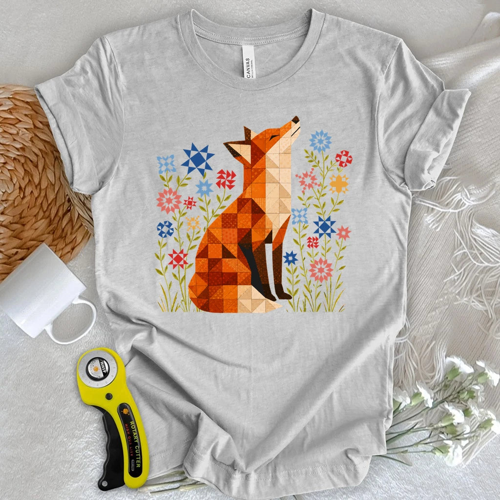 Patchwork Star Fox T-shirt