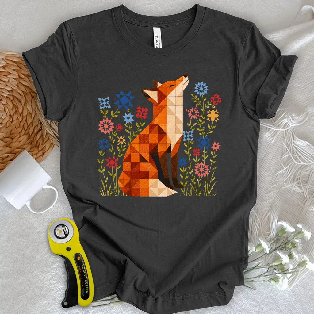 Patchwork Star Fox T-shirt