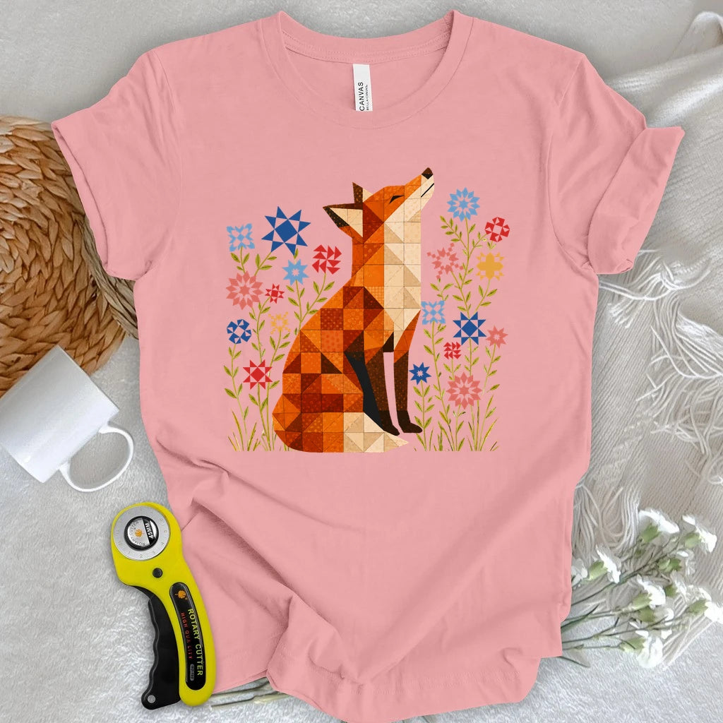 Patchwork Star Fox T-shirt