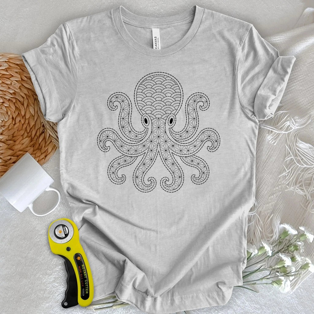 Sashiko Octopus T-shirt