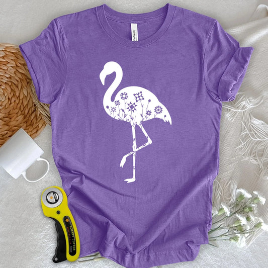 Flamingo Quilt Star Block T-shirt