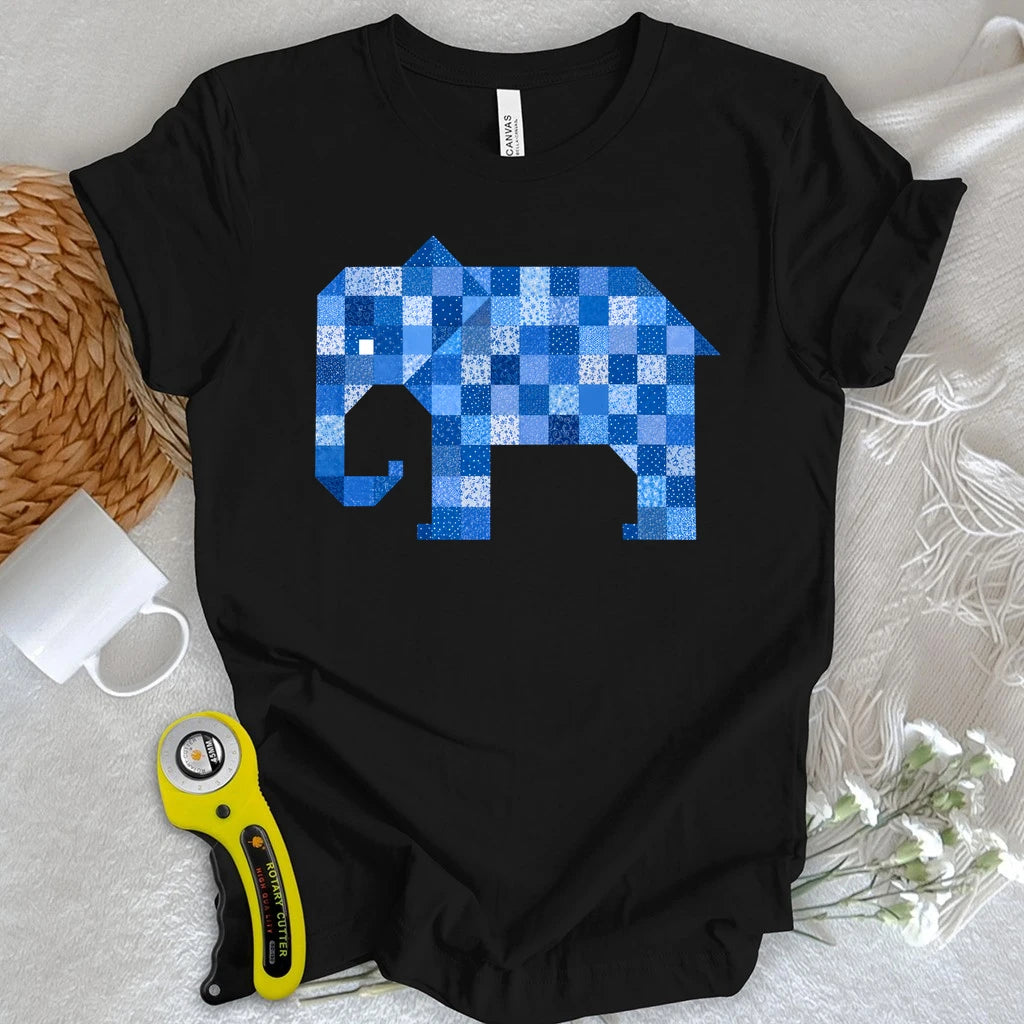Patchwork Elephant T-shirt