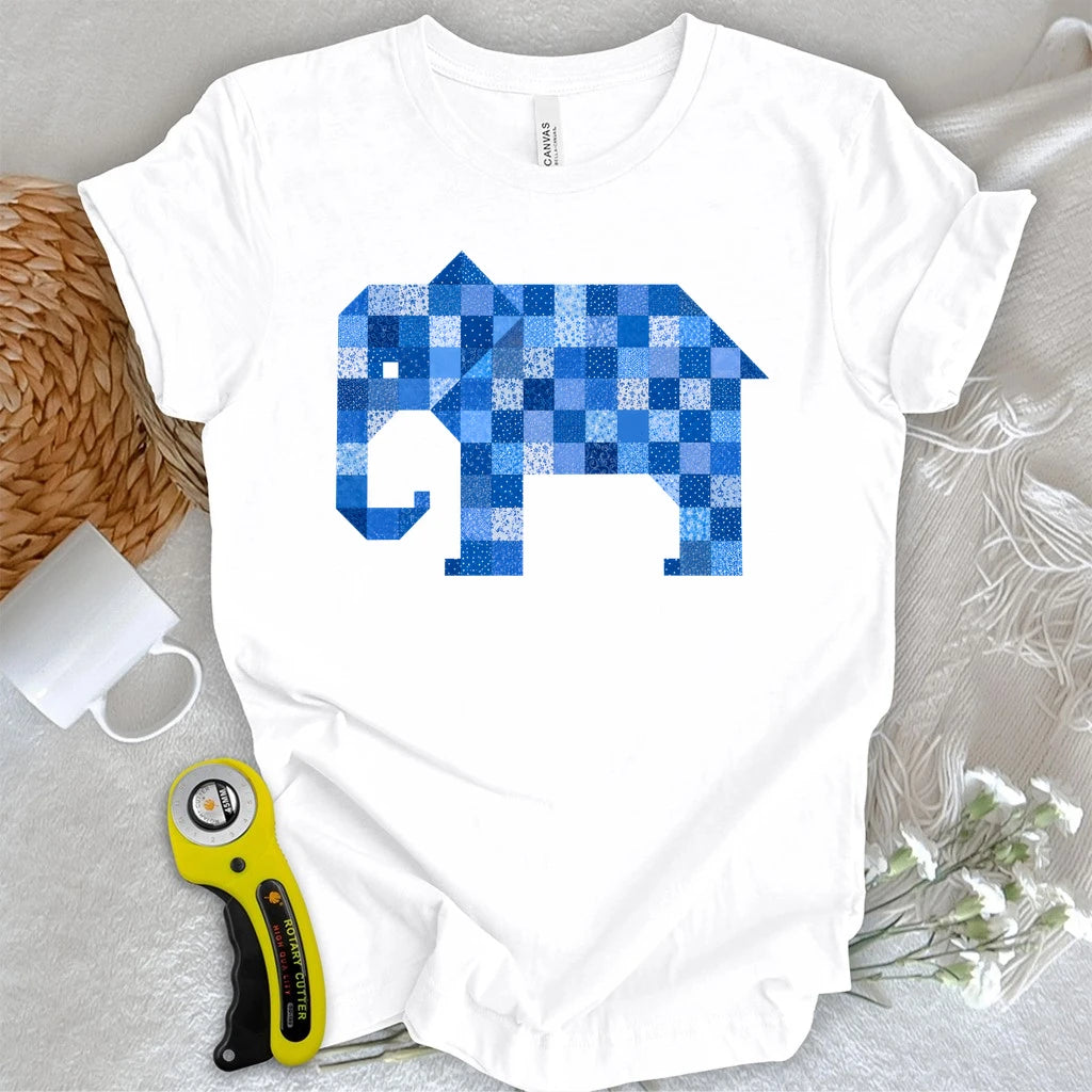 Patchwork Elephant T-shirt