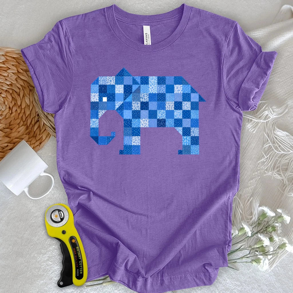 Patchwork Elephant T-shirt