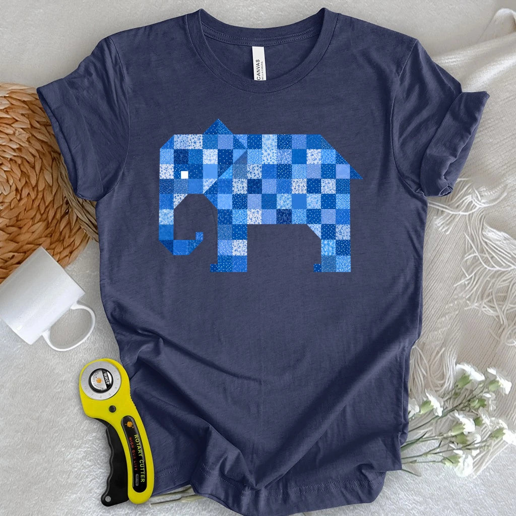 Patchwork Elephant T-shirt