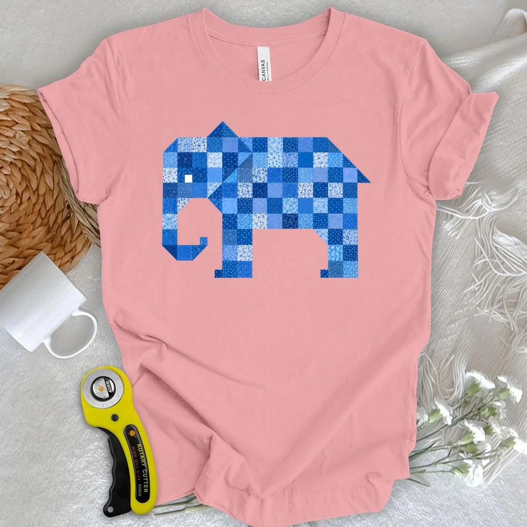 Patchwork Elephant T-shirt