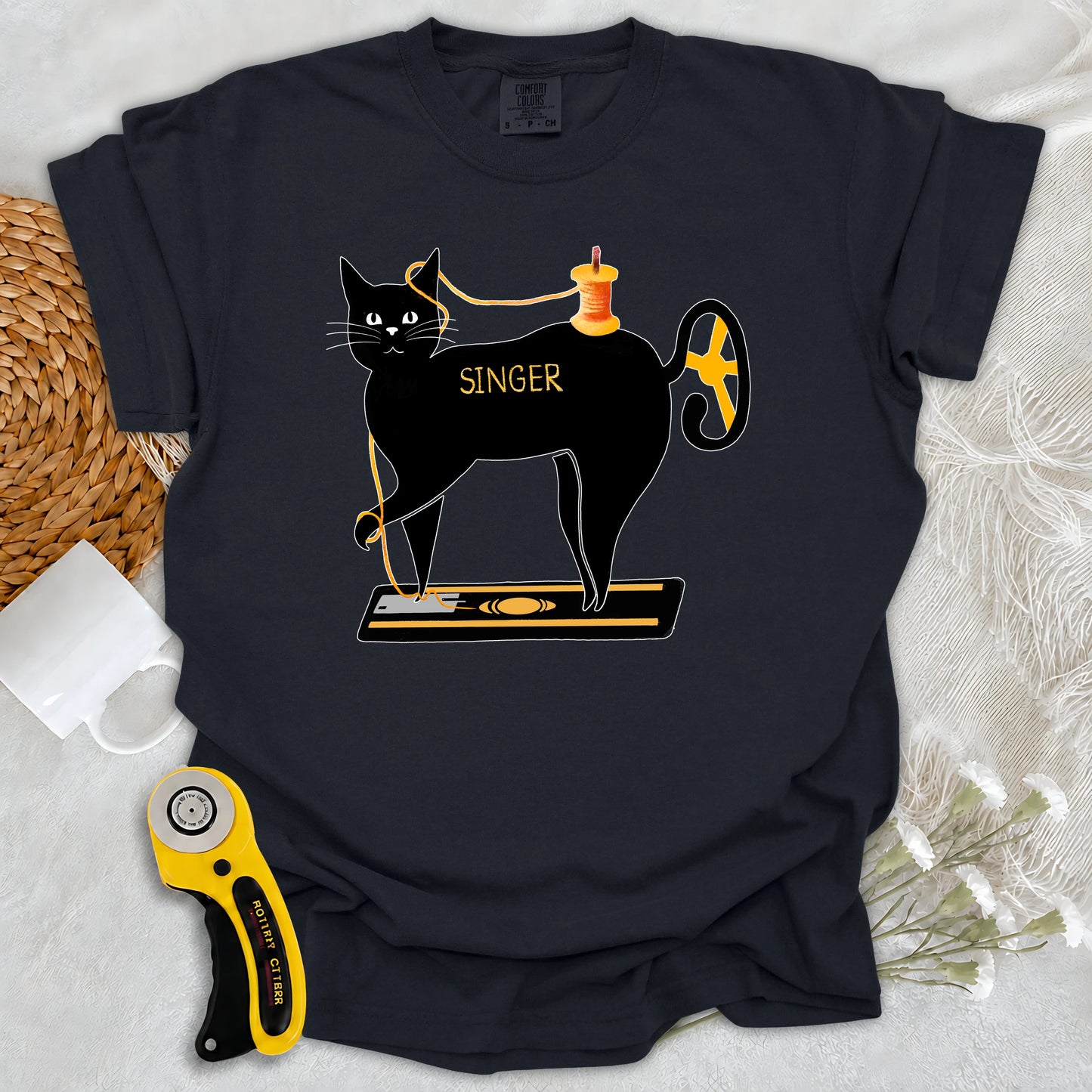 Comfort Colors Mewing machine T-shirt