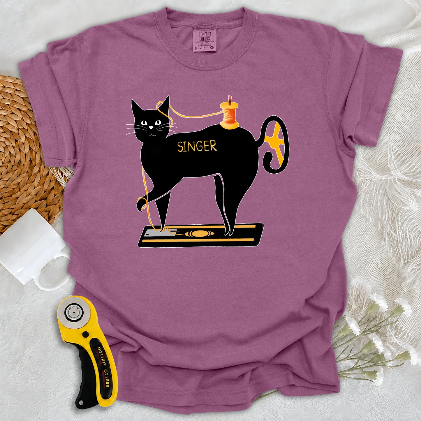 Comfort Colors Mewing machine T-shirt