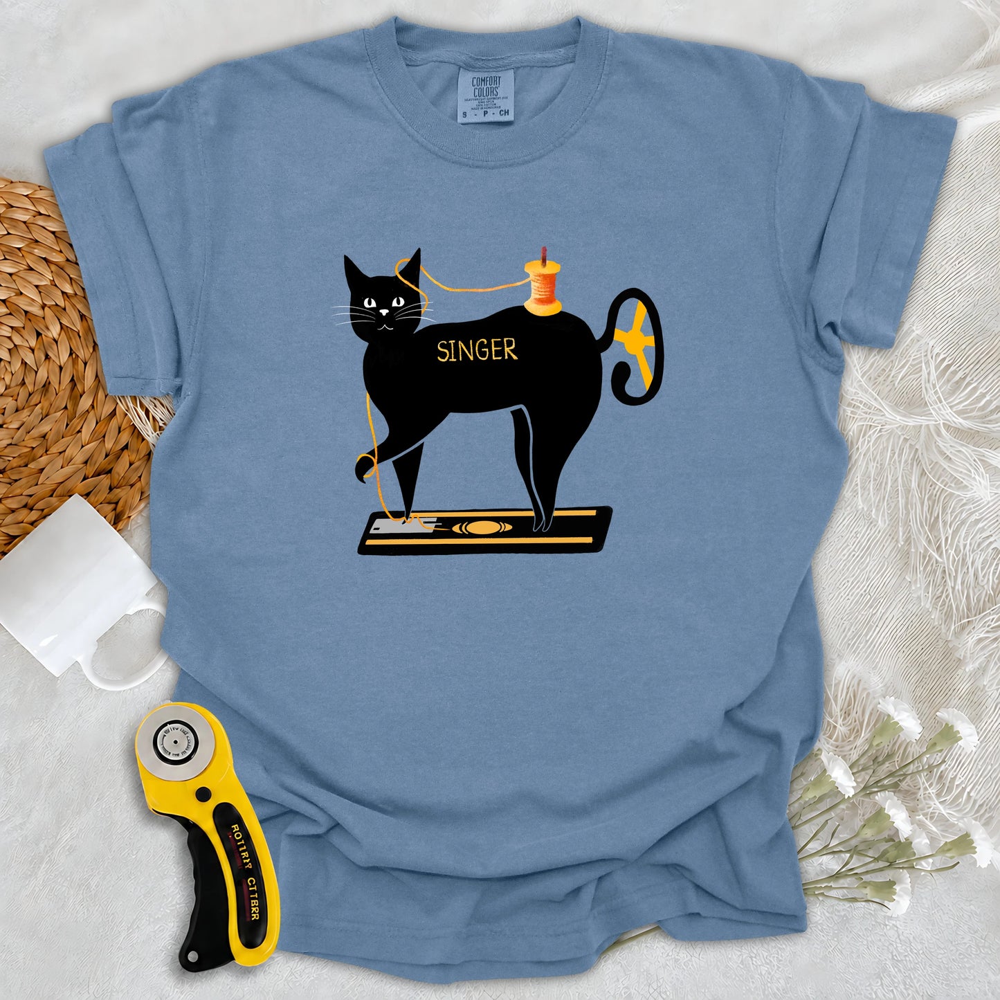 Comfort Colors Mewing machine T-shirt