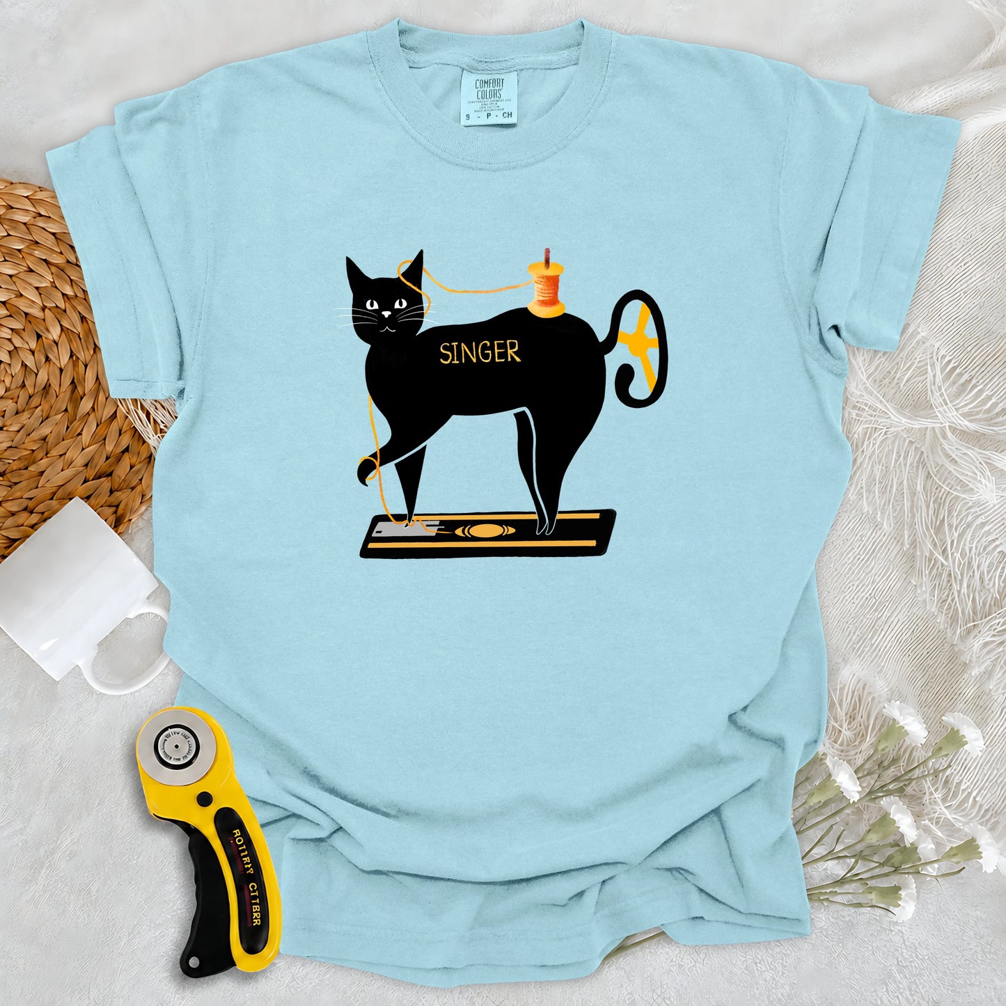 Comfort Colors Mewing machine T-shirt