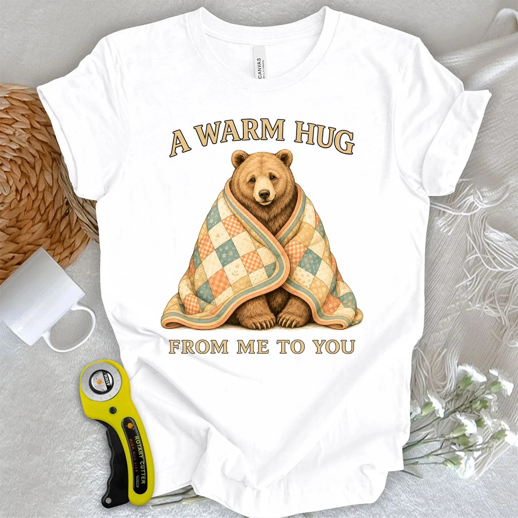 A Warm Hug Quilt T-shirt