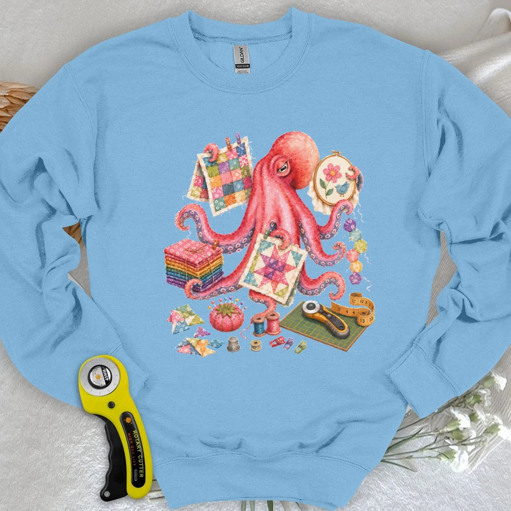 Too Many Quilts, Not Enough Arms Sweatshirt