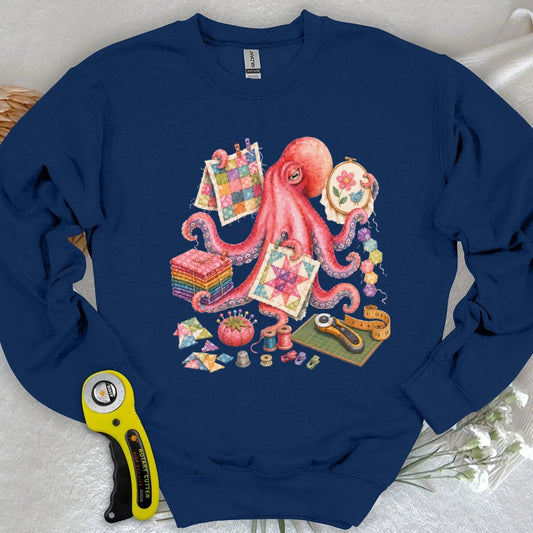 Too Many Quilts, Not Enough Arms Sweatshirt