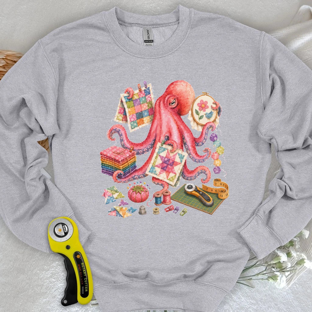 Too Many Quilts, Not Enough Arms Sweatshirt