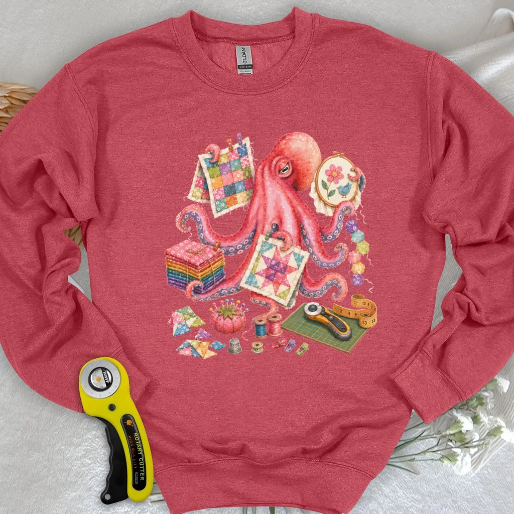 Too Many Quilts, Not Enough Arms Sweatshirt