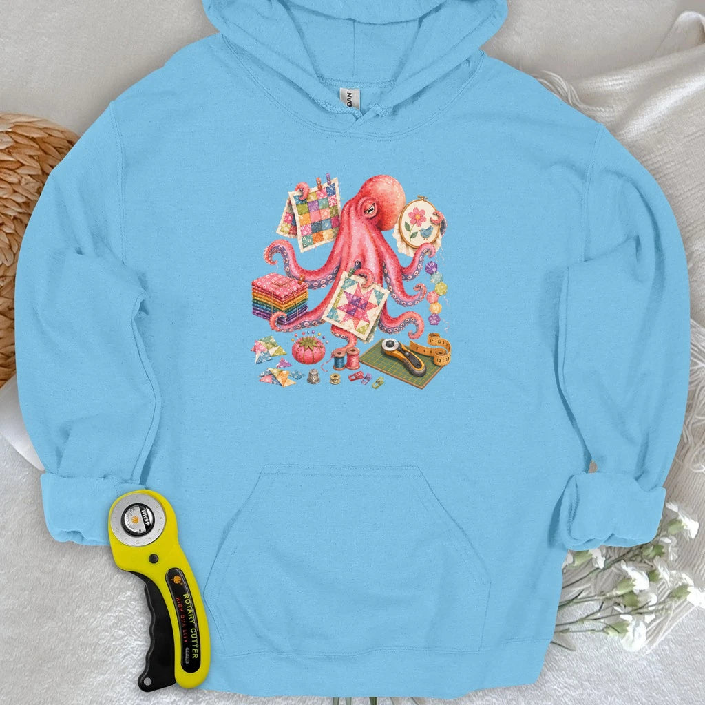 Too Many Quilts, Not Enough Arms Lady Hoodie