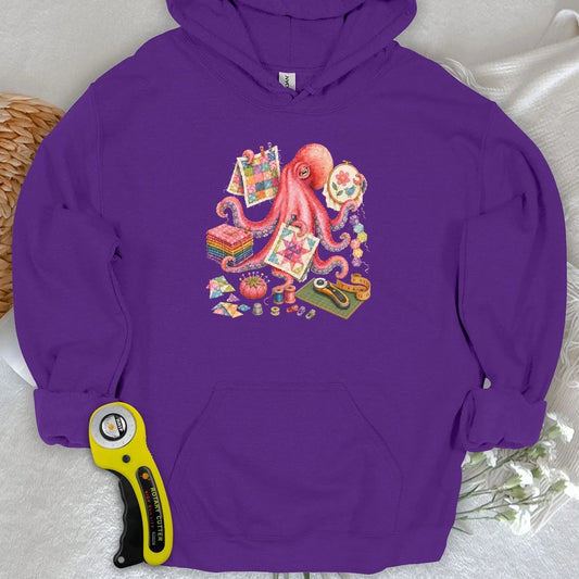 Too Many Quilts, Not Enough Arms Lady Hoodie