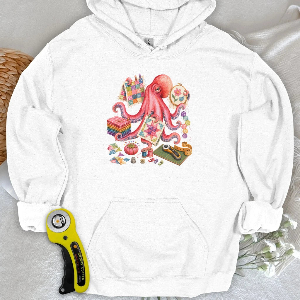 Too Many Quilts, Not Enough Arms Lady Hoodie