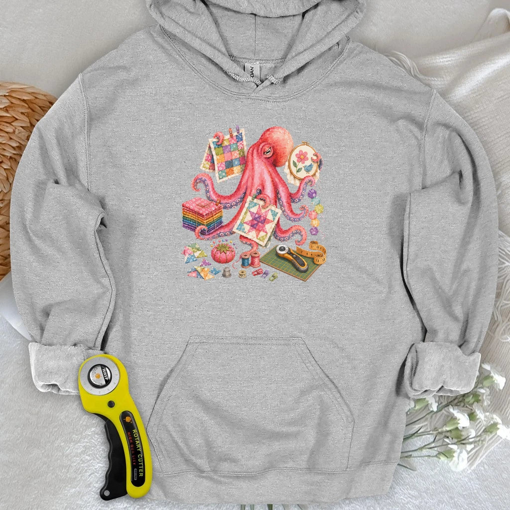 Too Many Quilts, Not Enough Arms Lady Hoodie