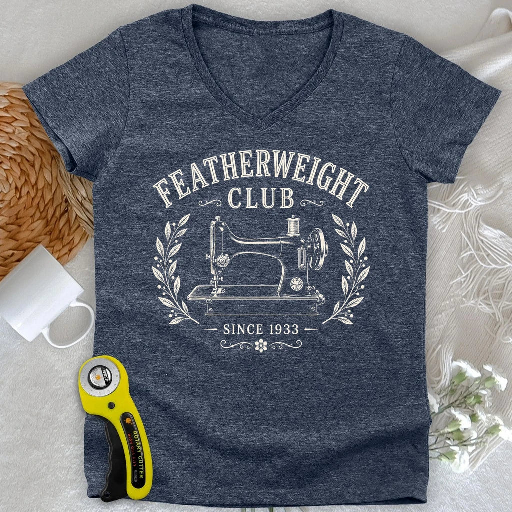 Featherweight Club Lady V-neck