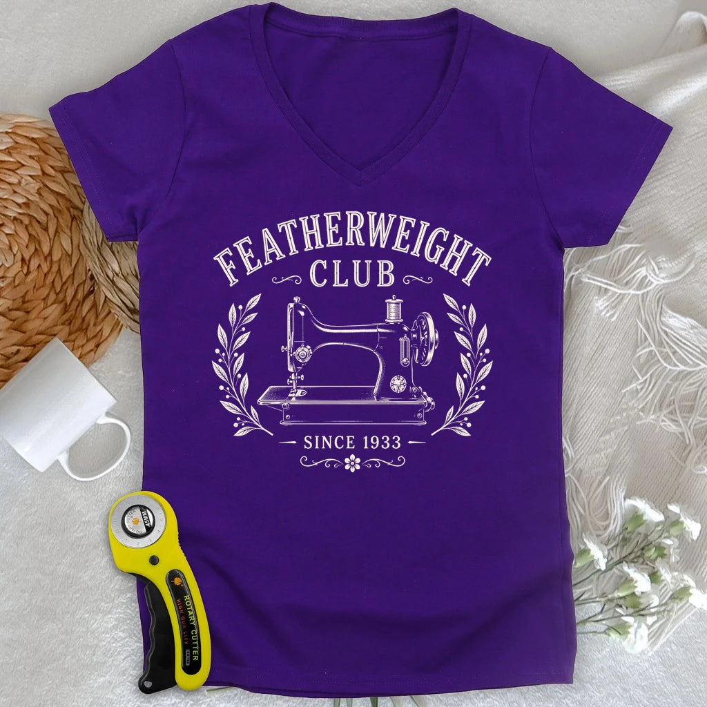 Featherweight Club Lady V-neck