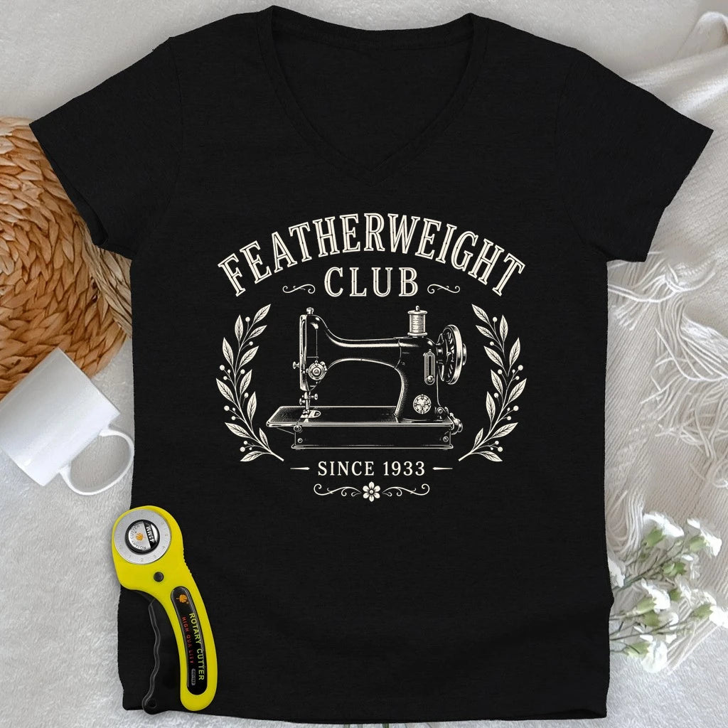 Featherweight Club Lady V-neck