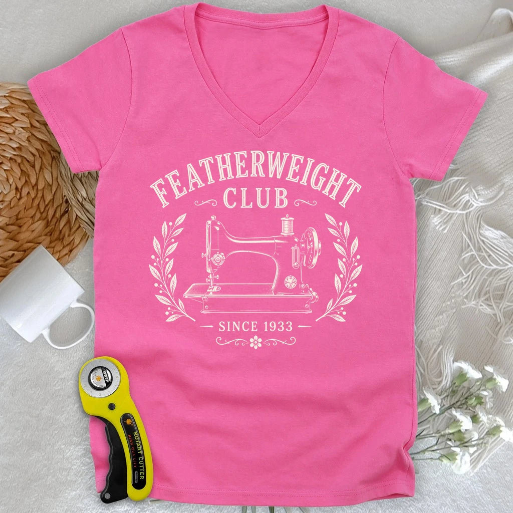 Featherweight Club Lady V-neck