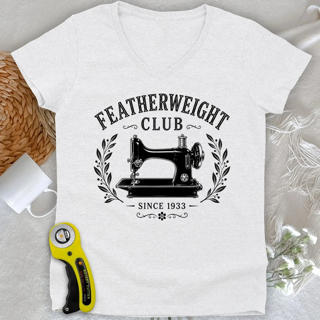 Featherweight Club Lady V-neck