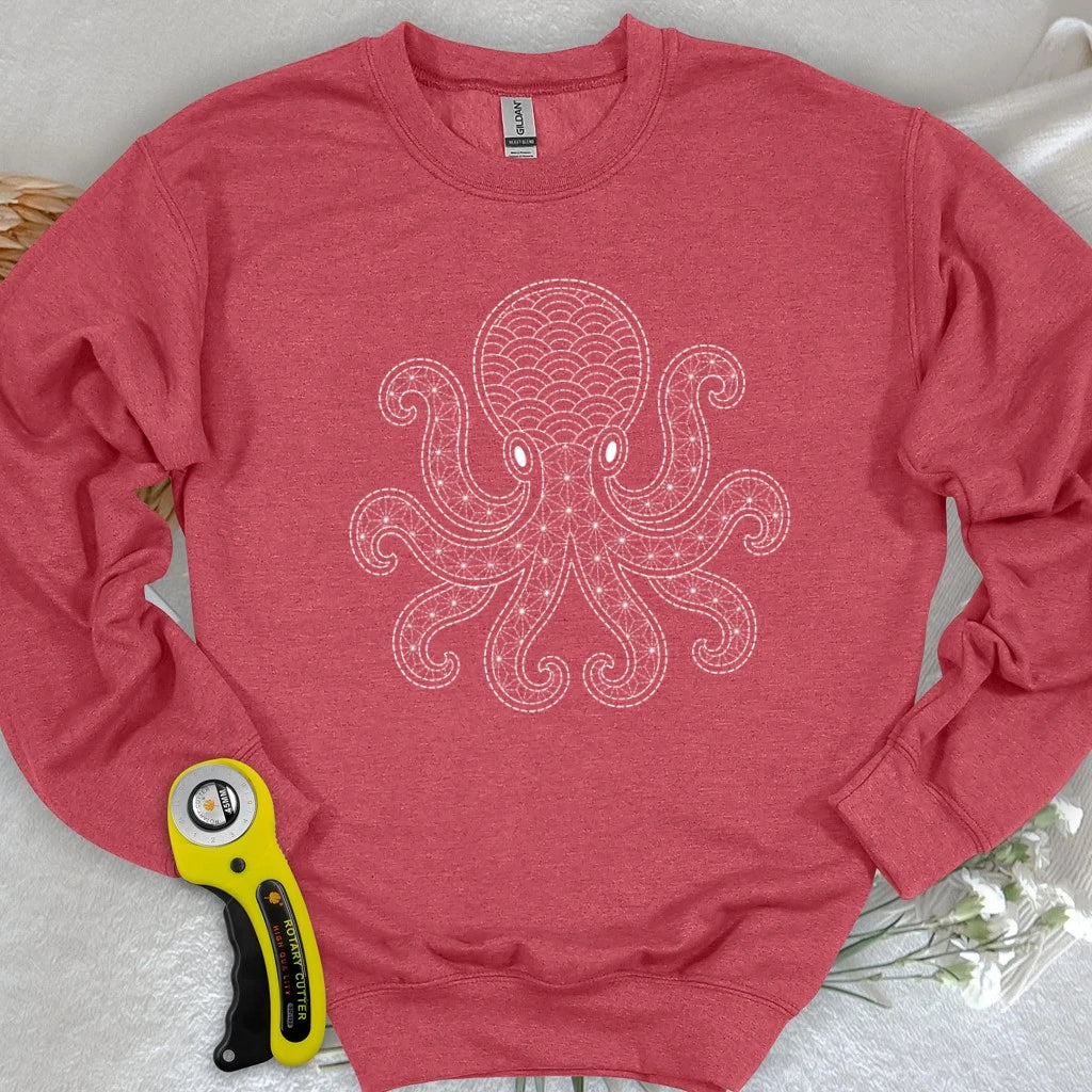 Sashiko Octopus Sweatshirt