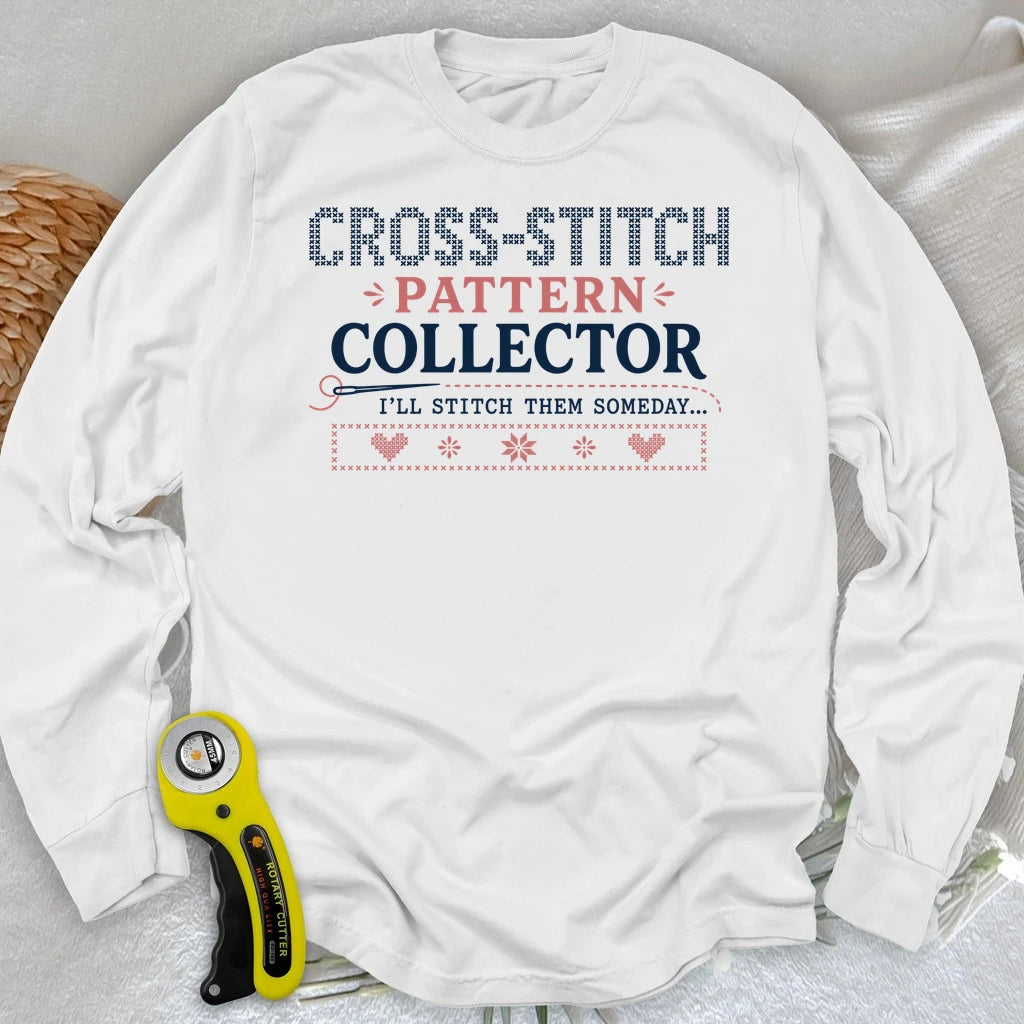 Cross-Stitch Collector Long Sleeve T-shirt