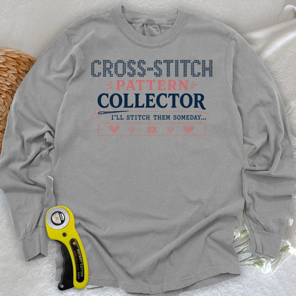 Cross-Stitch Collector Long Sleeve T-shirt