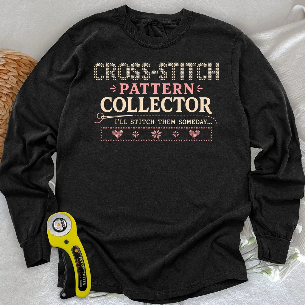 Cross-Stitch Collector Long Sleeve T-shirt