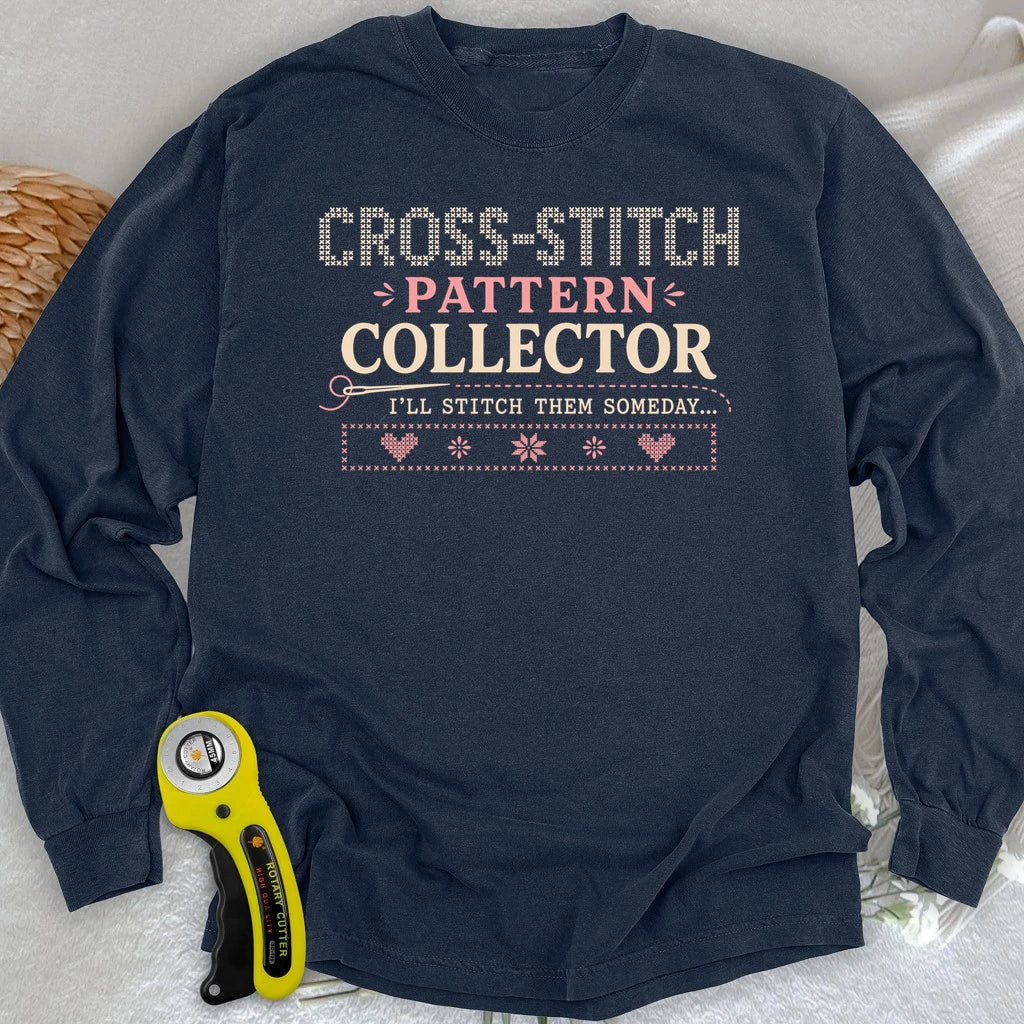 Cross-Stitch Collector Long Sleeve T-shirt