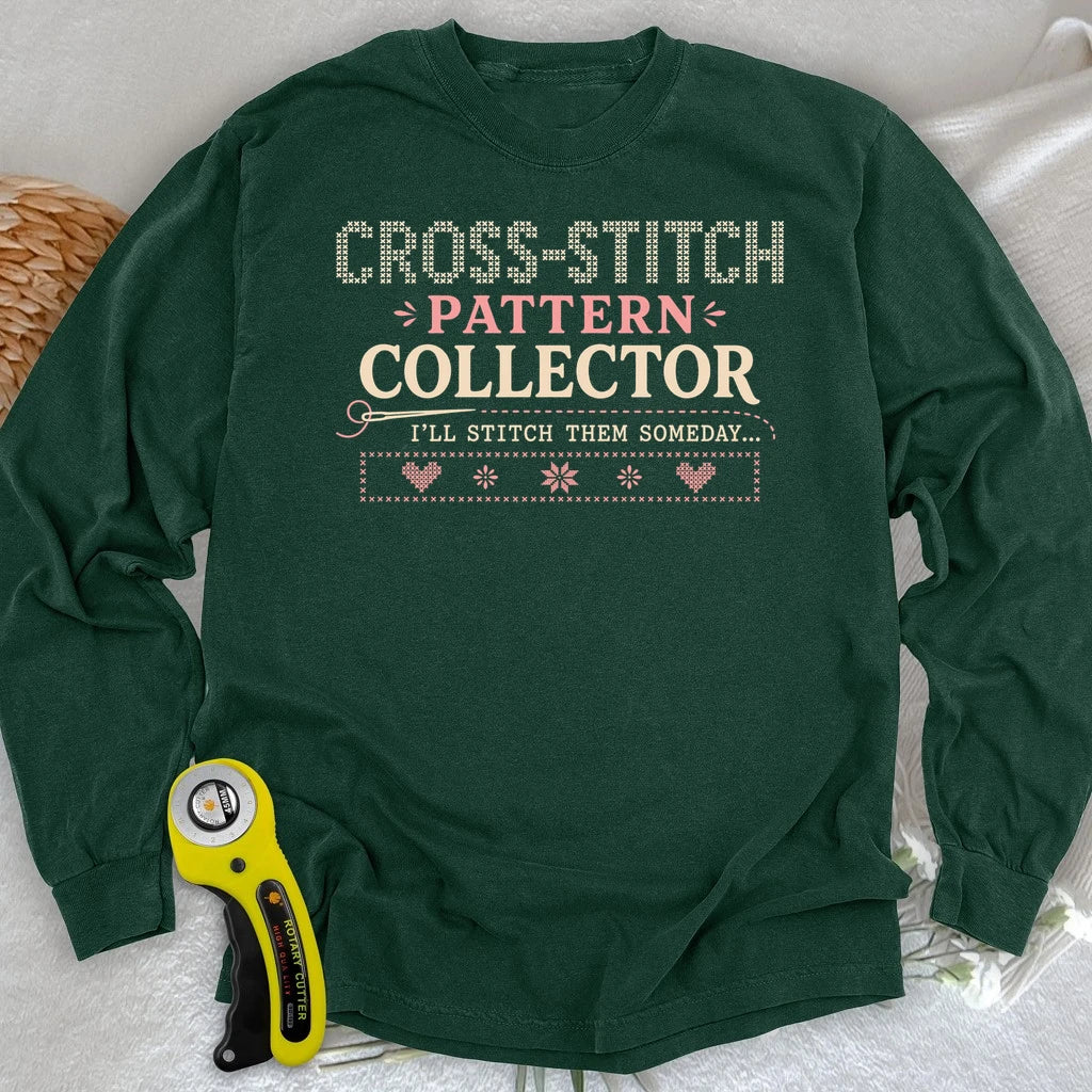 Cross-Stitch Collector Long Sleeve T-shirt