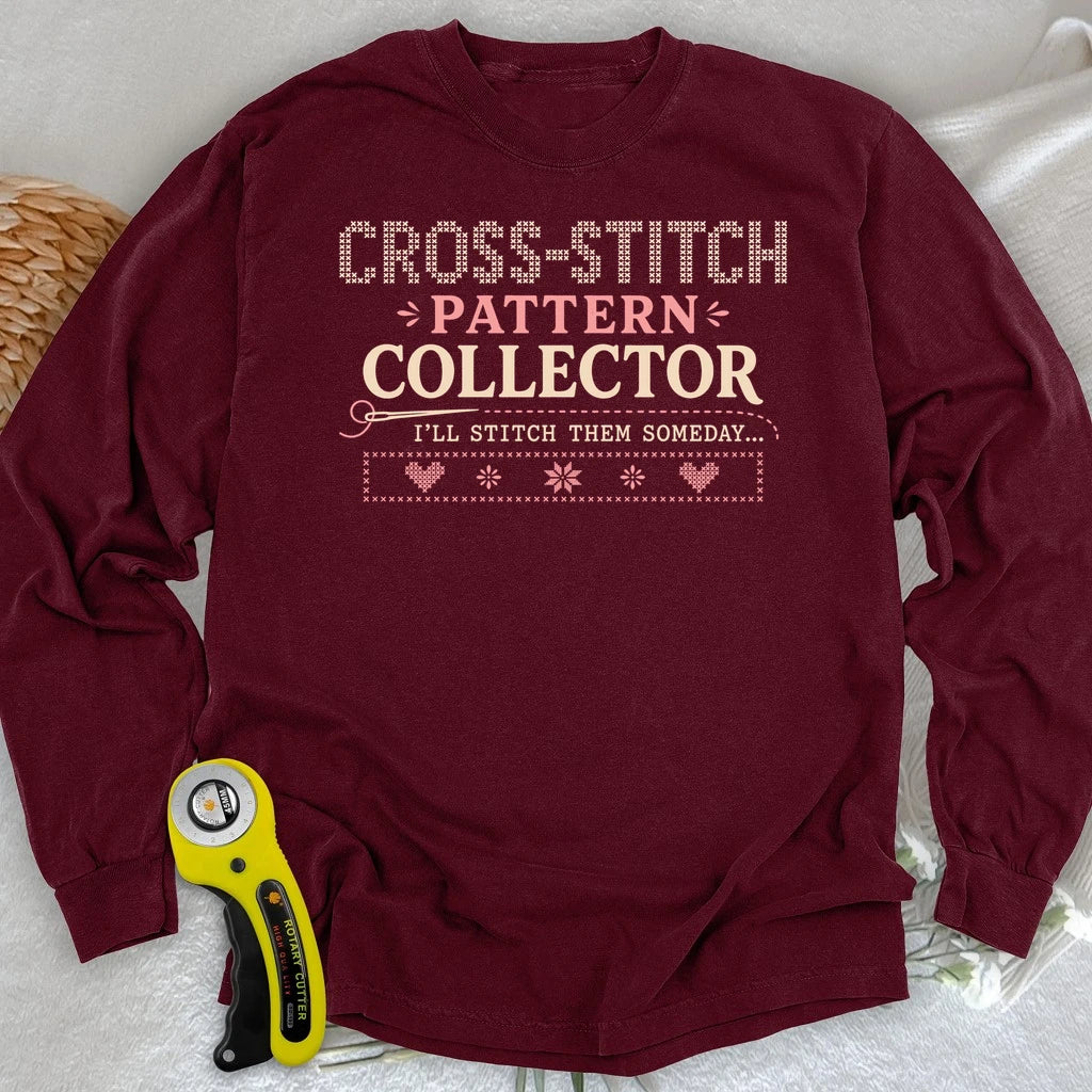 Cross-Stitch Collector Long Sleeve T-shirt