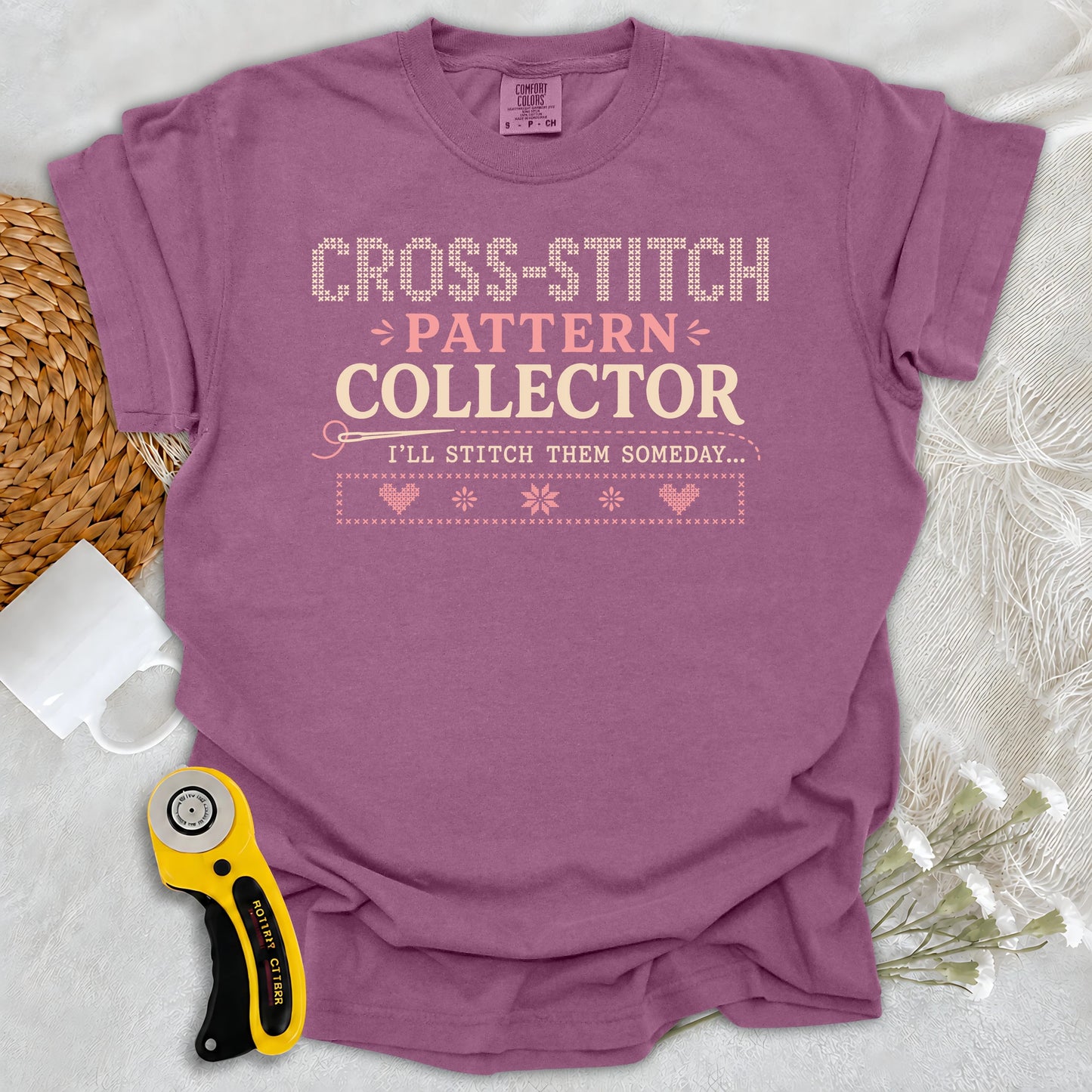 Comfort Colors Cross-Stitch Collector T-shirt
