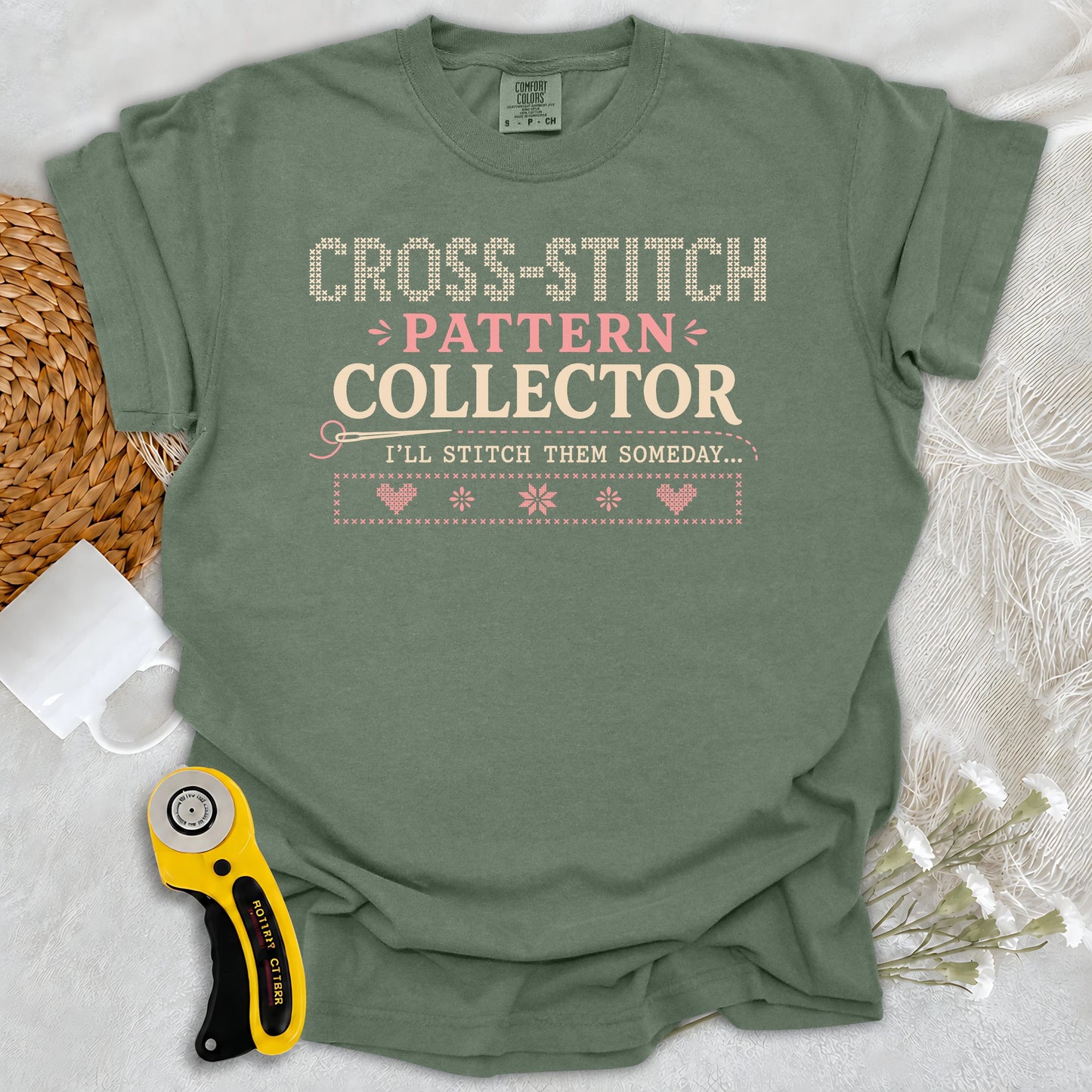 Comfort Colors Cross-Stitch Collector T-shirt