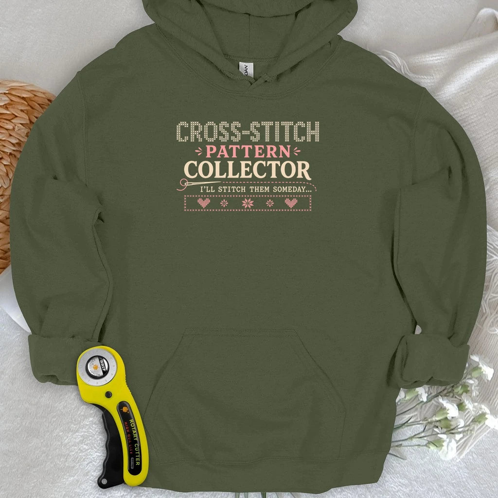 Cross-Stitch Collector Hoodie