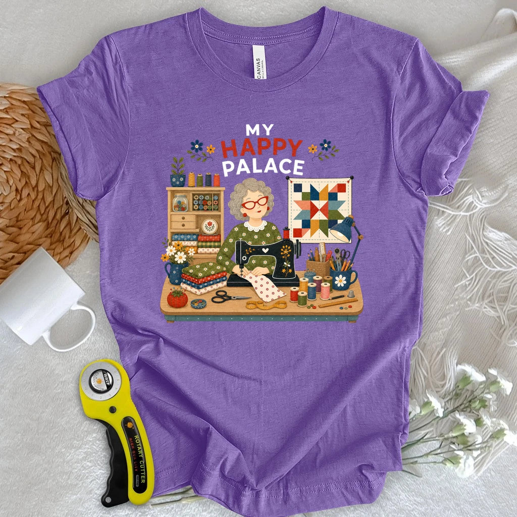 My Happy Place Sewing T-shirt