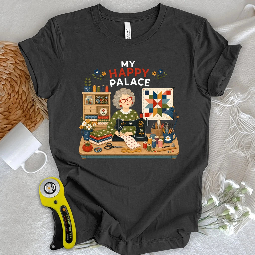 My Happy Place Sewing T-shirt