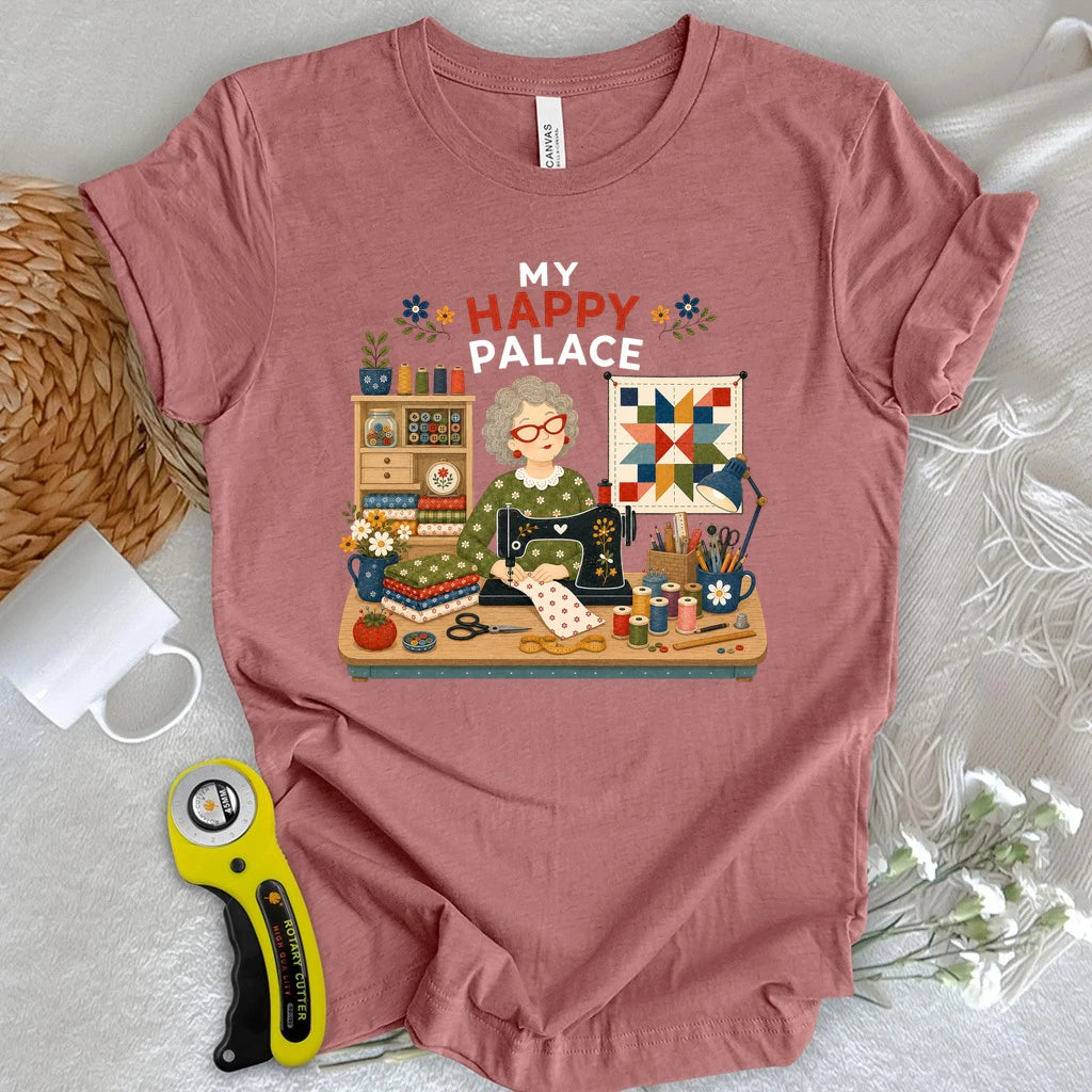 My Happy Place Sewing T-shirt