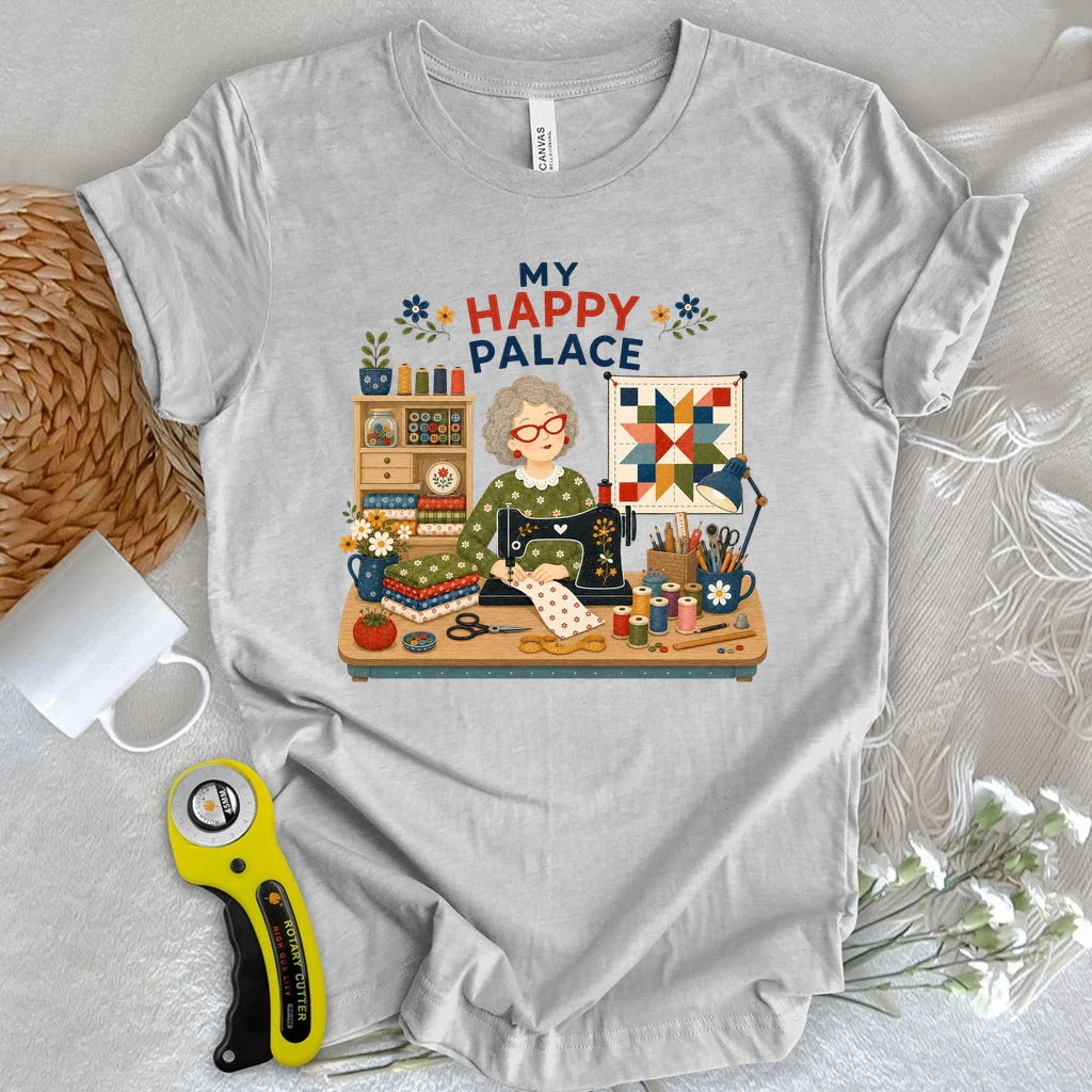 My Happy Place Sewing T-shirt