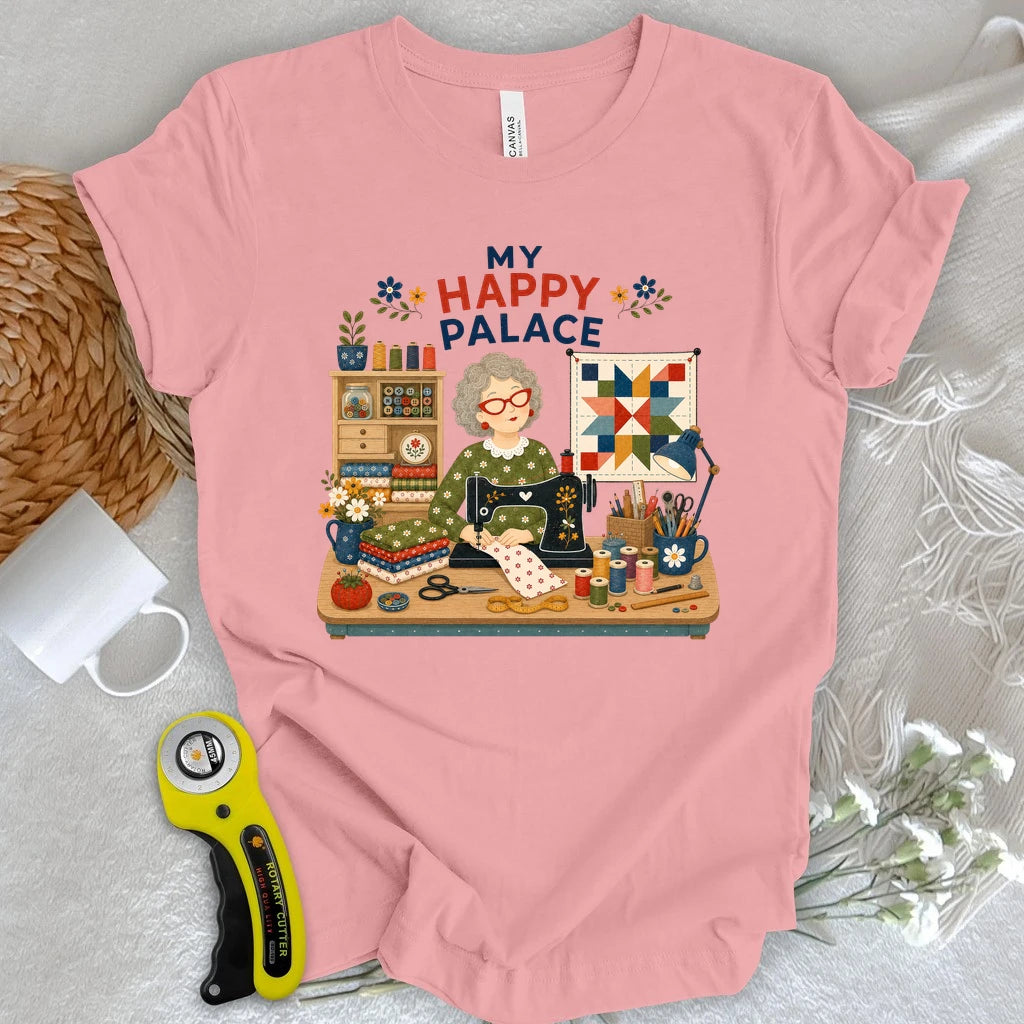 My Happy Place Sewing T-shirt