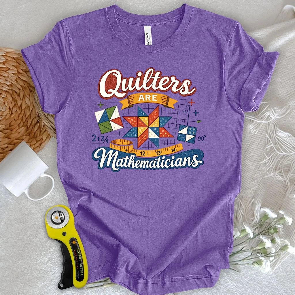 Quilters are Mathematicians T-shirt