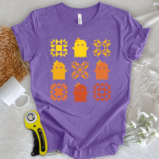 Spooky Halloween Quilting T-shirt