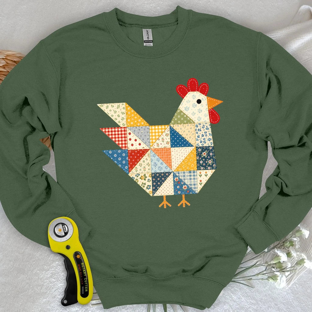 The Patchwork Hen Sweatshirt