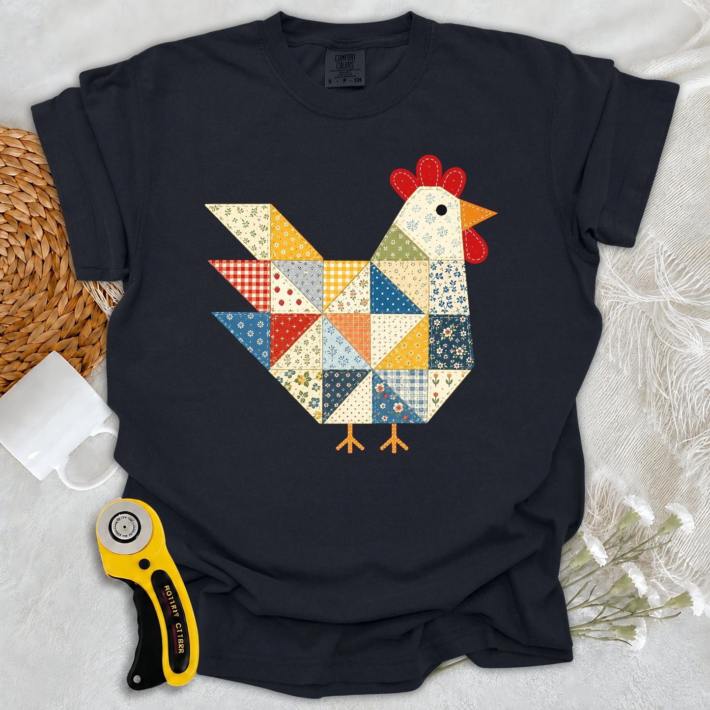 Comfort Colors The Patchwork Hen T-shirt