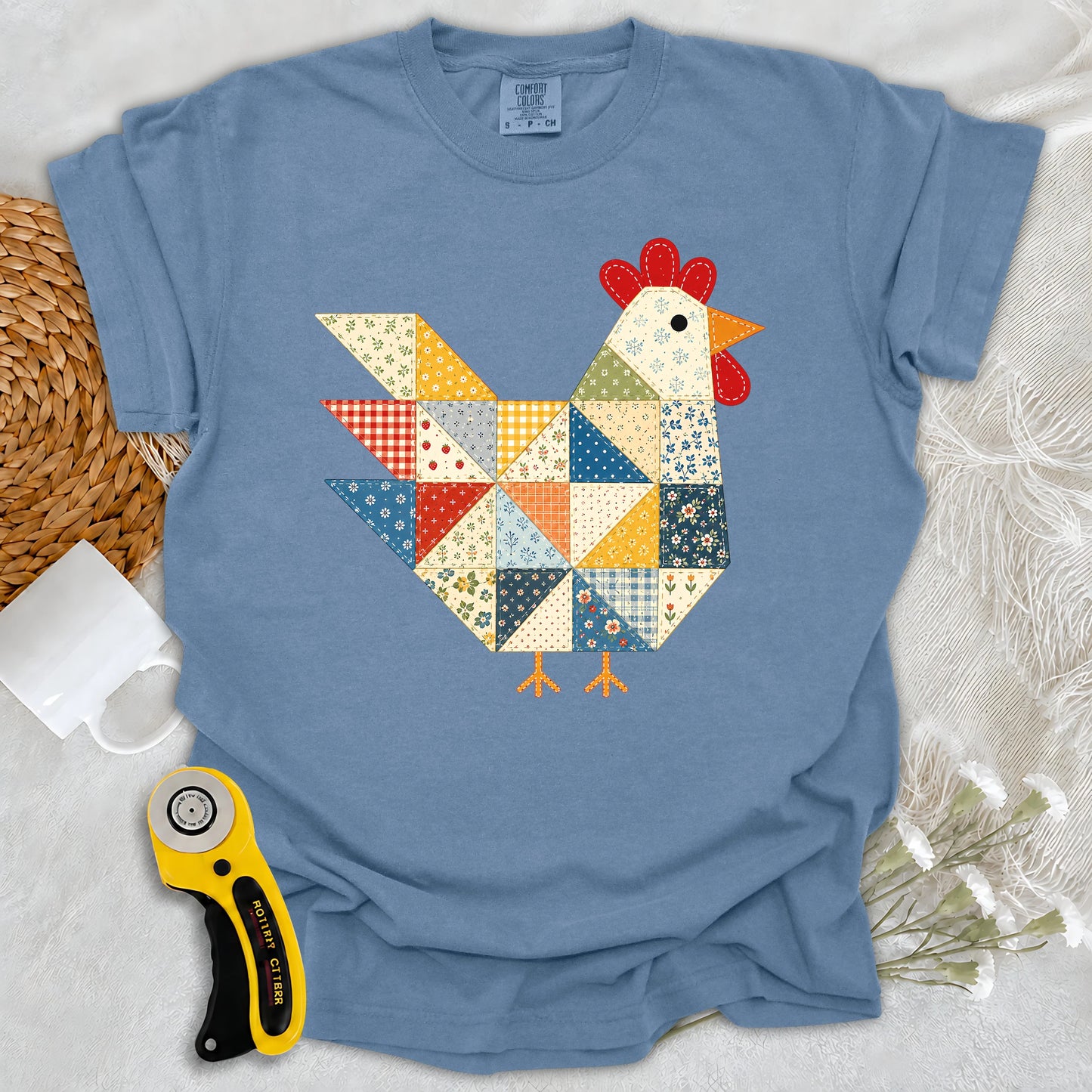 Comfort Colors The Patchwork Hen T-shirt