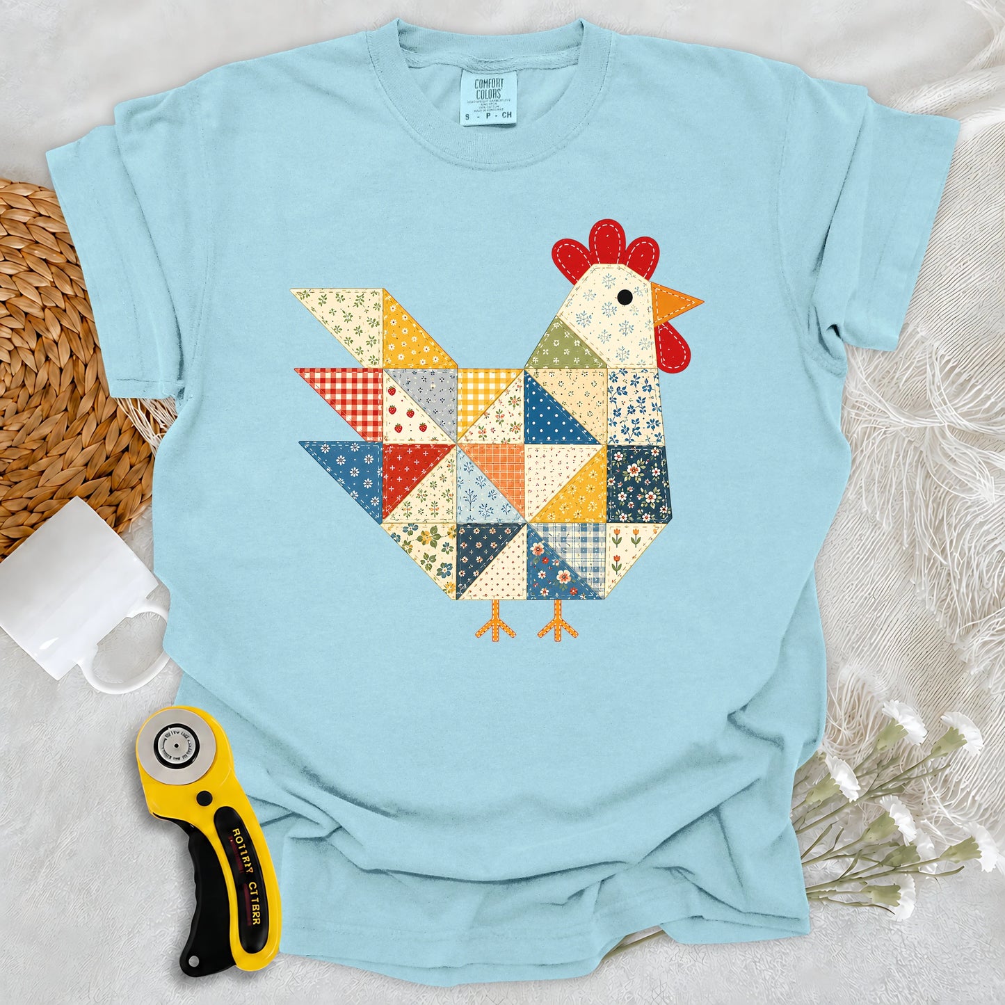 Comfort Colors The Patchwork Hen T-shirt